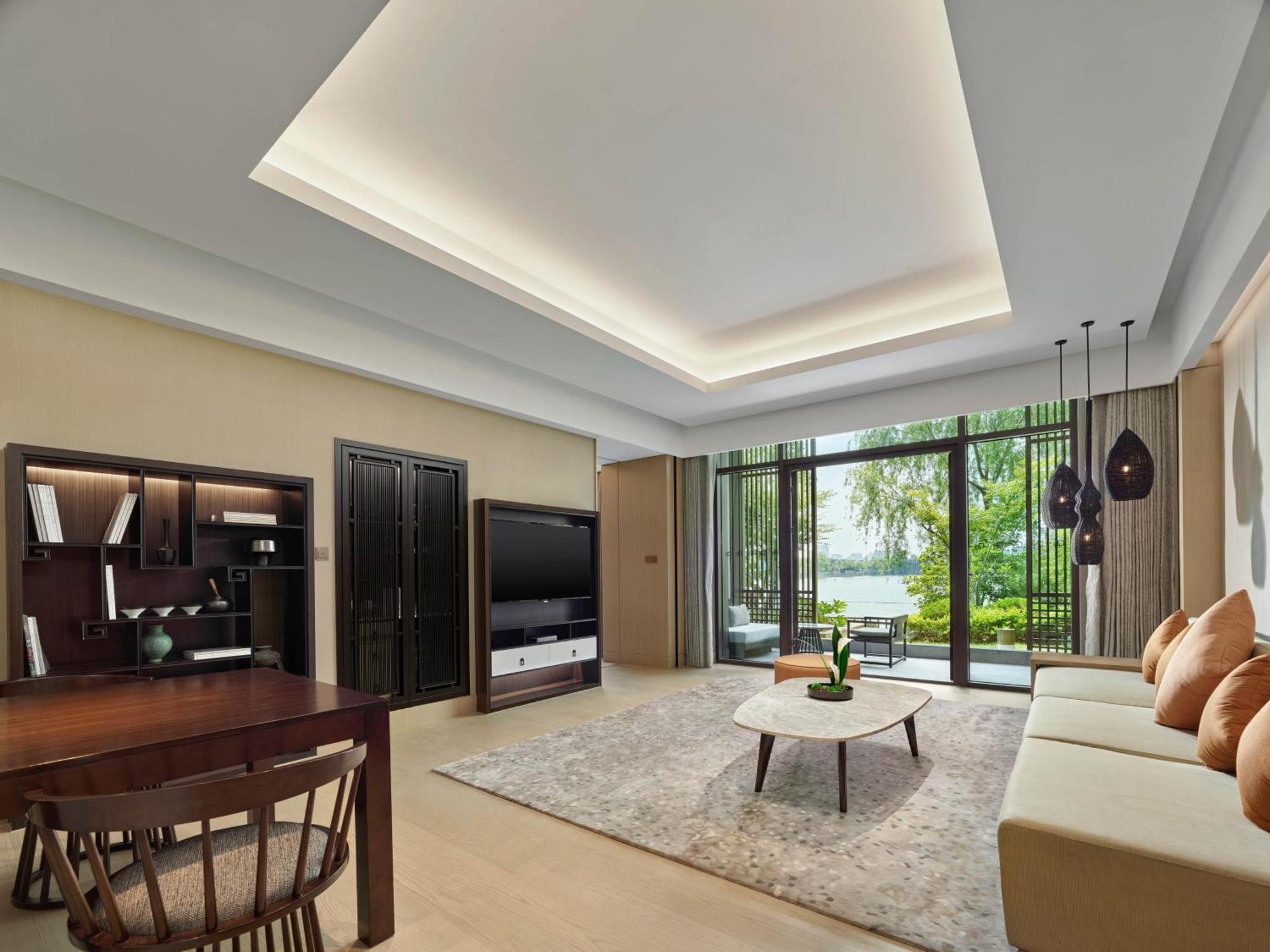 Hilton Shanghai Songjiang Guangfulin Buitenkant foto