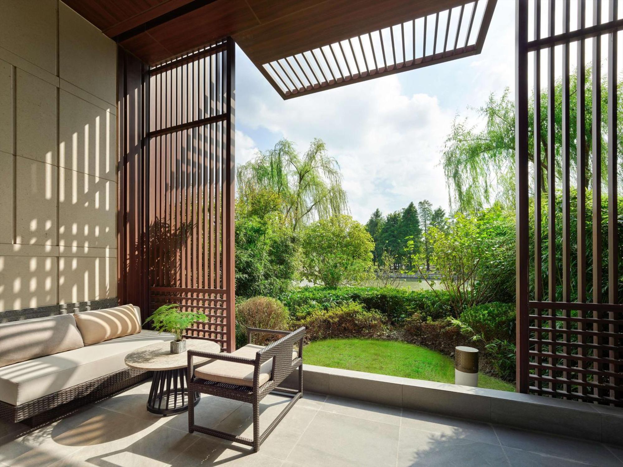 Hilton Shanghai Songjiang Guangfulin Buitenkant foto