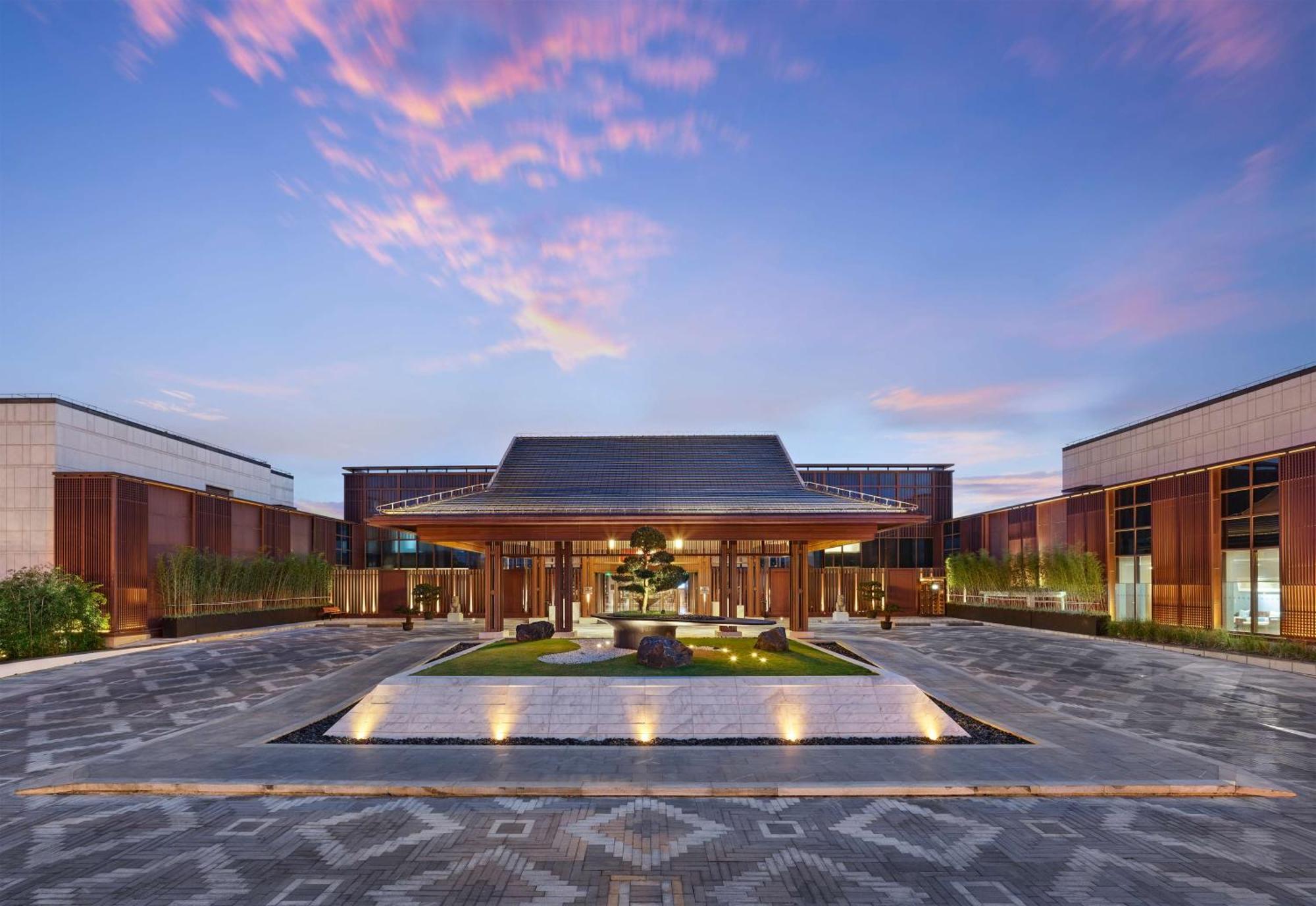 Hilton Shanghai Songjiang Guangfulin Buitenkant foto